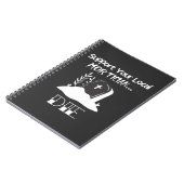 Carnet Funny Funeral Director Humour Mortician Support (Côté gauche)