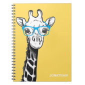 Carnet Funny Geek Giraffe (Devant)