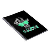 Carnet Funny Giraffe Moo Dans le zoo de Goat (Côté Droit)