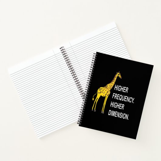 Carnet Funny Giraffe Pun (Intérieur)