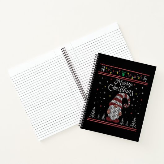 Carnet Funny Gnome Joyeux Noël (Intérieur)