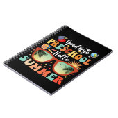 Carnet Funny Graduation Goodbye Préscolaire Bonjour été (Côté gauche)