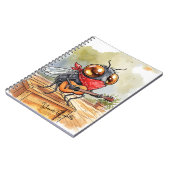 Carnet Funny Guitar Fly Art (Côté gauche)