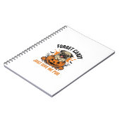 Carnet Funny Halloween Pug Forget Candy Conception de T-S (Côté gauche)