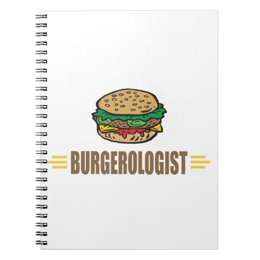 Carnet Funny Hamburger (Devant)