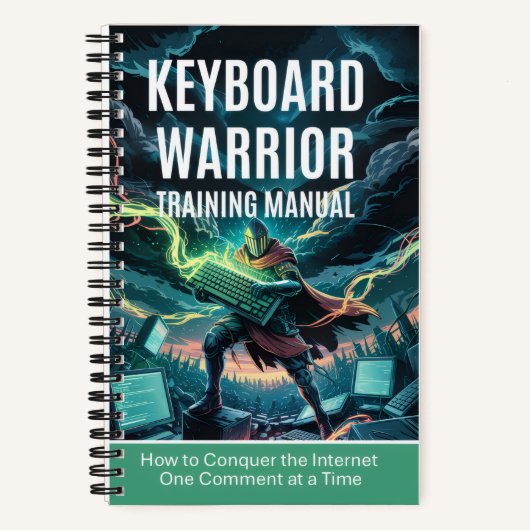 Carnet Funny Humor Notebook for Gamers (Recto)