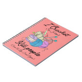 Carnet Funny I Crochet Save A Life Yarn Art (Côté gauche)