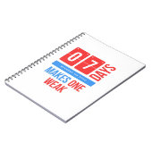 Carnet Funny jiu jitsu arts martiaux (Côté gauche)