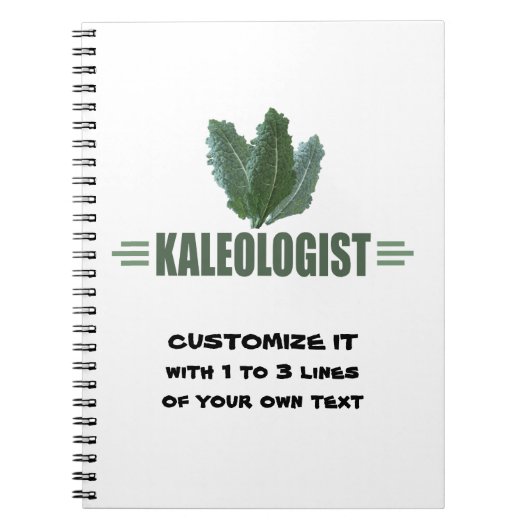 Carnet Funny Kale (Devant)