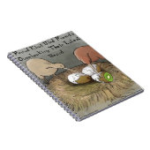 Carnet Funny Kiwi Birds Tending Their Fruit (Côté Droit)