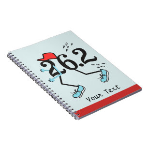 Carnet Funny Marathon Runner 26.2 - Cadeaux pour coureurs