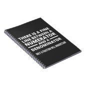 Carnet Funny Math FINE LIGNE NUMÉRATEUR DENOMINATEUR (Côté Droit)