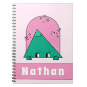 Carnet Funny Math Objet Triangle mignon Enfants personnal (Devant)