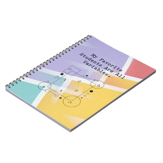 Carnet Funny Math Teacher Humor | Variable Students (Côté gauche)