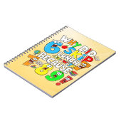 Carnet Funny Maths Numbers Notebook for Primary School (Côté gauche)