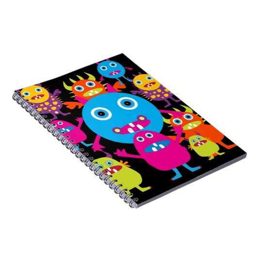 Carnet Funny Monster Bash Cute Creats Party (Côté Droit)