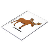 Carnet Funny moose (Côté gauche)