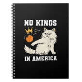 Carnet Funny No Kings in America Retro Classic Style (Devant)