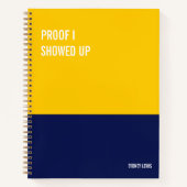 Carnet Funny Notebook, Snarky Writing Pad Journal, Note (Devant)