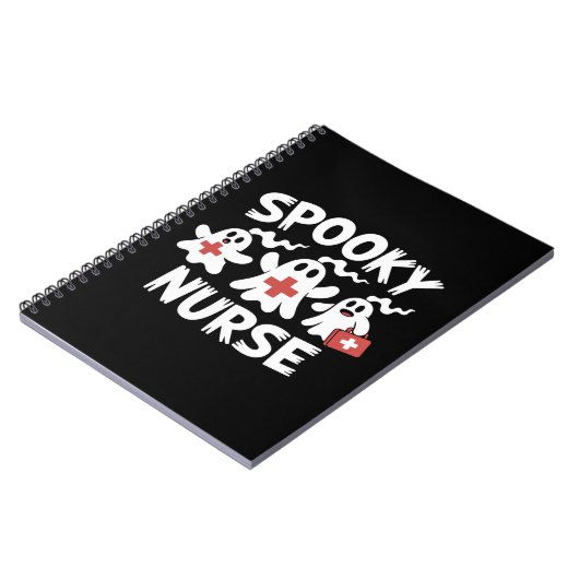 Carnet Funny Nurse Halloween (Côté gauche)