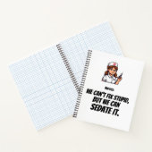 Carnet Funny Nurse “I Can Sedate You” Notebook (Intérieur)