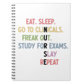 Carnet Funny Nurse School Student Future Nurse Cadfts (Devant)