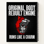 Carnet Funny Open Heart Chirurgie Récupération Survivant (Dos)