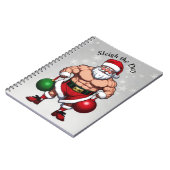 Carnet Funny Père Noël (Côté gauche)