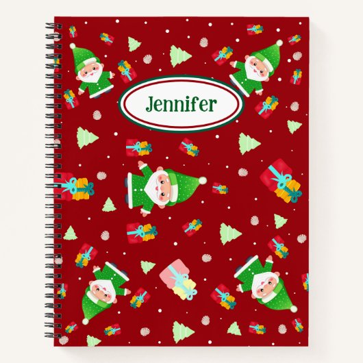 Carnet Funny Père Noël (Devant)