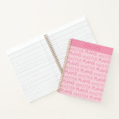 Carnet Funny Personnalisé Master Plans Enseignant de bure (Intérieur)