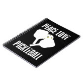 Carnet Funny Pickleball (Côté gauche)