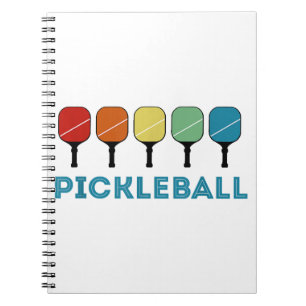 Carnet Funny Pickleball Retro Vintage