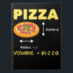 Carnet Funny Pizza Math Volume Calculation Food Lover<br><div class="desc">Funny Pizza Math Volume Calculation Food Lover.</div>