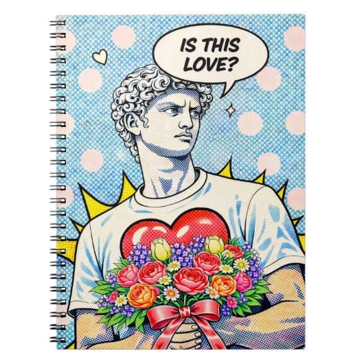 Carnet Funny Pop Art Love Notebook (Devant)