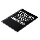 Carnet Funny Programmer Computer Science Coder (Côté gauche)
