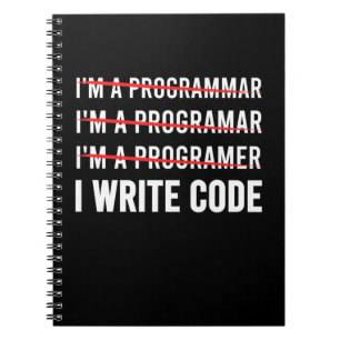 Carnet Funny Programmer I Wite Code