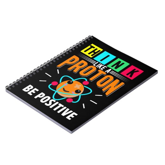 Carnet Funny Proton Humour Physicist Science (Côté gauche)