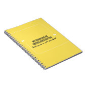 Carnet Funny Quote Autosave not enabled Notebook (Côté Droit)