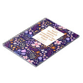 Carnet Funny Quote Remember To Do Floral Personalized (Côté gauche)