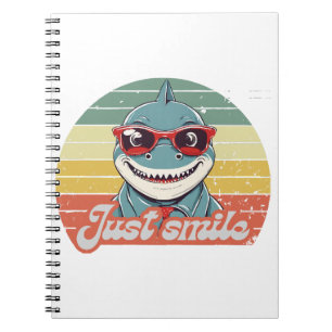Carnet Funny requin invitation vous sourire