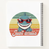 Carnet Funny requin invitation vous sourire (Dos)