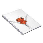 Carnet Funny Salamander Peek  (Côté Droit)