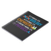 Carnet Funny Science Biologie Chimie Physique Enseignant (Côté gauche)