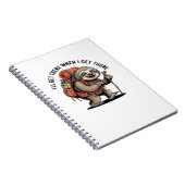 Carnet Funny Sloth Hiking Team - Slow and Steady Classic  (Côté Droit)