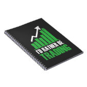 Carnet Funny Stock Market Trading Day Trader Investisseur (Côté Droit)
