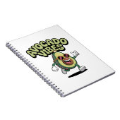 Carnet Funny Sunglasses Avocado (Côté Droit)