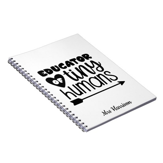 Carnet Funny Teacher vend Notebook (Côté Droit)