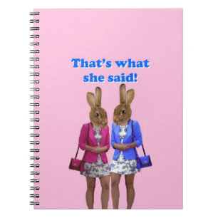 Carnet Funny that's what she said text