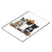 Carnet Funny trois chats d'Halloween (Côté gauche)
