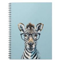 Funny Zebra Porter des lunettes